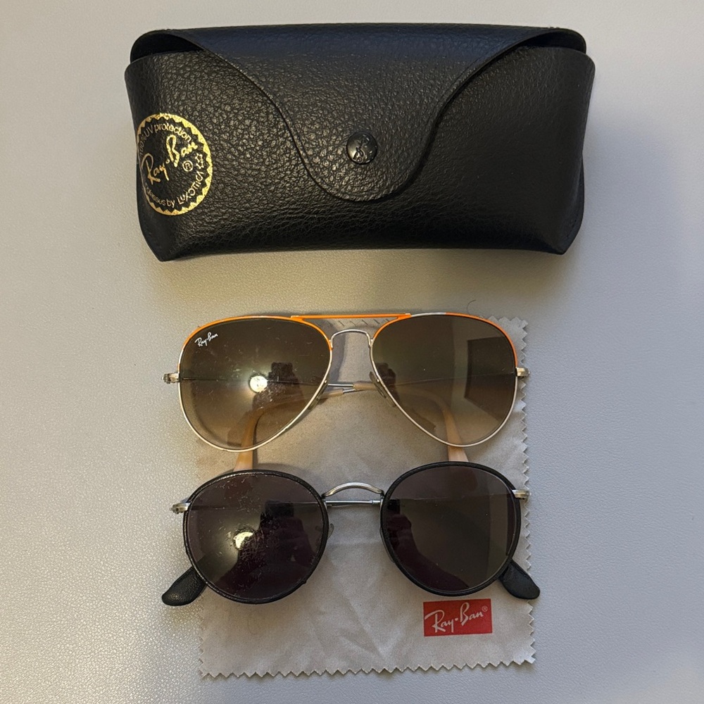 (2) Ray-Ban Sunglasses